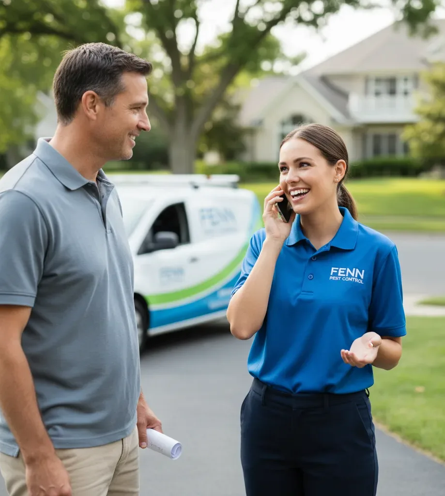 Fenn Pest Control customer support in Newington